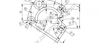 NX草图练习20